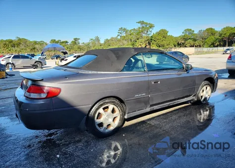 2001 Toyota Camry Solara Se из США, поврежденный, VIN 2T1FF22P01C430889